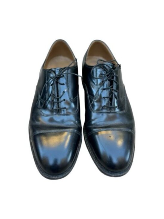 Exquisite Johnston & Murphy Crown Black Leather Oxford Sz 8.5 USA. High Quality main image 5